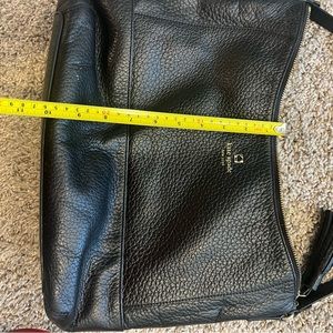 Kate Spade Black Purse with tassel — slight signs of wear (see photos)
